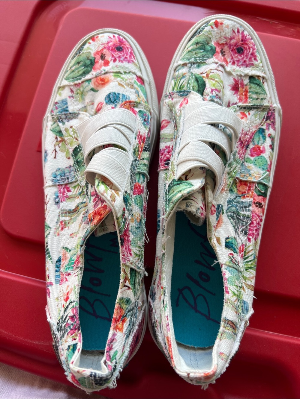 Women’s blowfish Malibu shoes floral 9 - Picture 1 of 8